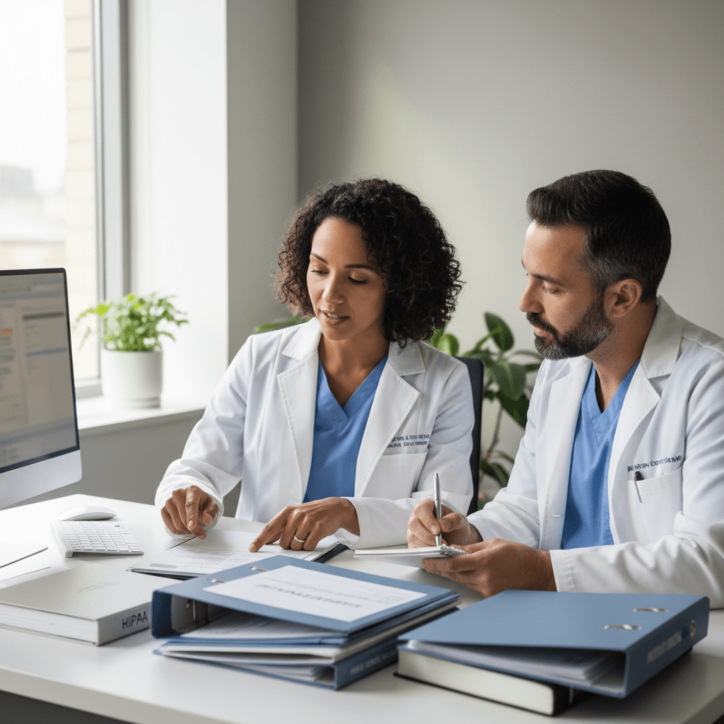 Healthcare staffing consultation and documentation